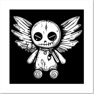 AI Art | Emo Voodoo Doll Posters and Art
